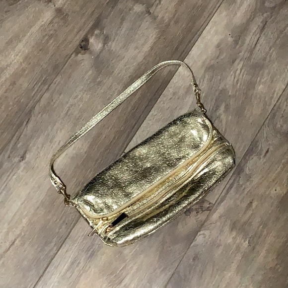 Gold Metallic purse/bag